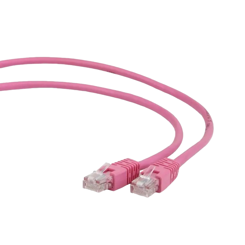 Патч-корд Cablexpert PP6-0.5M/RO Розовый