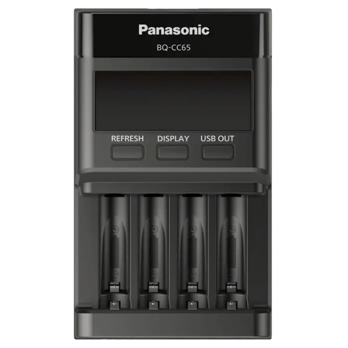 Зарядное устройство Panasonic Smart BQ-CC65E Черный