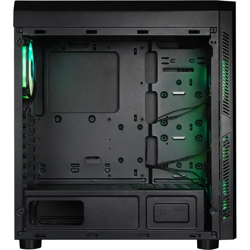 Компьютерный корпус Chieftec GL-04B-OP Midi-Tower Черный