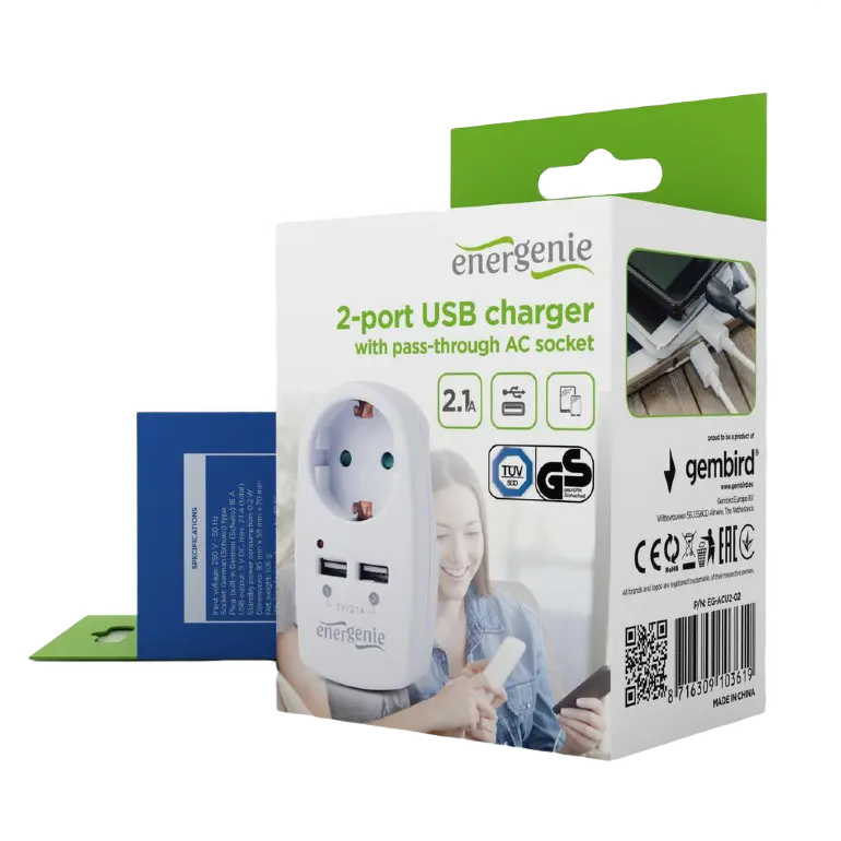 Gembird EG-ACU2-02 Alb