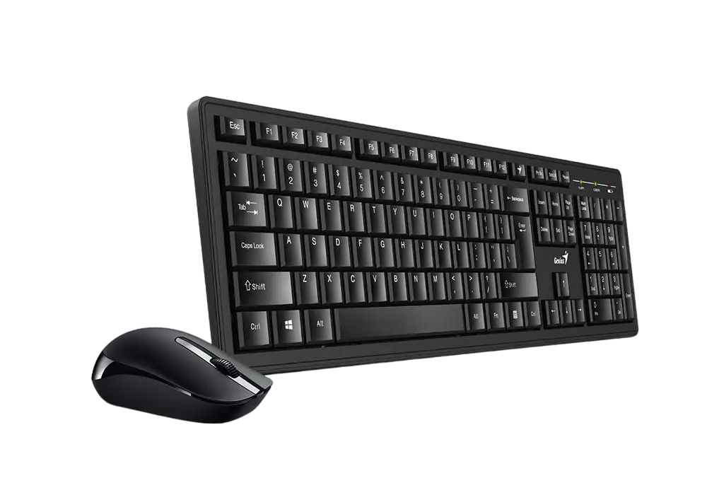Set Tastatură + Mouse Genius KM-8200 Membrană Negru