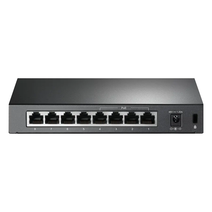 PoE коммутатор TP-LINK Desktop Switch Черный