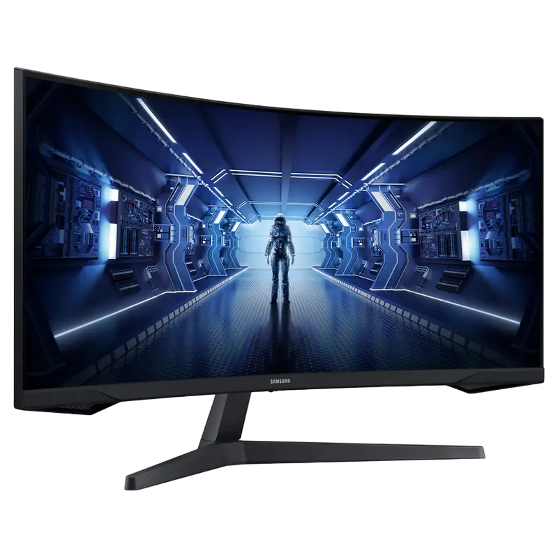 Игровой монитор Samsung Odyssey G5 G55T Чёрный