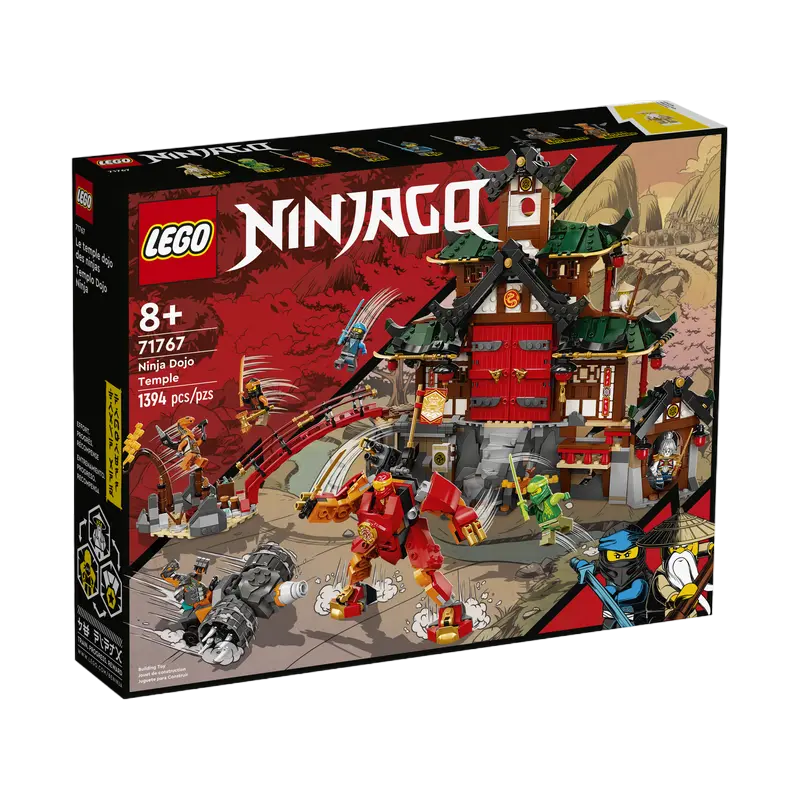 Конструктор LEGO Ninja Dojo Temple Разноцветный