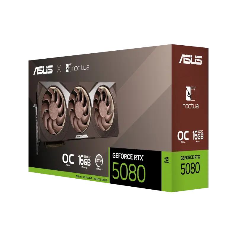 Видеокарта ASUS GeForce RTX 5080 NOCTUA OC