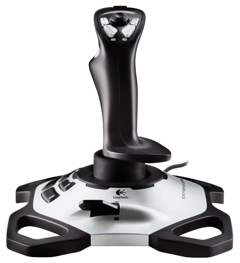 Игровой джойстик Logitech Extreme 3D Pro Серебристый