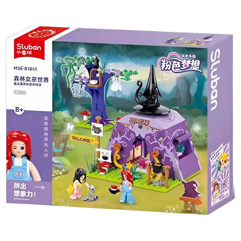 Конструктор Sluban Girls Dream - Magic House Разноцветный