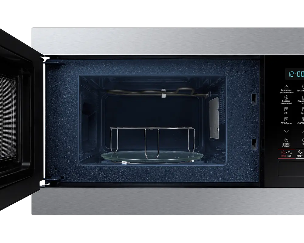 Микроволновая печь Samsung MG22M8074AT/BW Нержавеющая сталь
