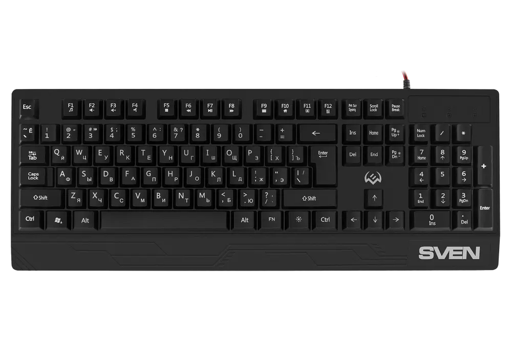 Клавиатура SVEN KB-G8300 Мембрана Черный