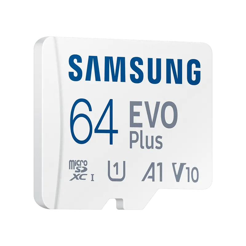Карта памяти Samsung EVO Plus MicroSD 64ГБ