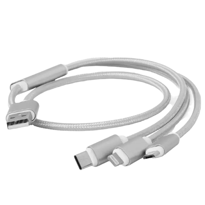 Cablu încărcare și sincronizare Cablexpert CC-USB2-AM31-1M-S Argintiu