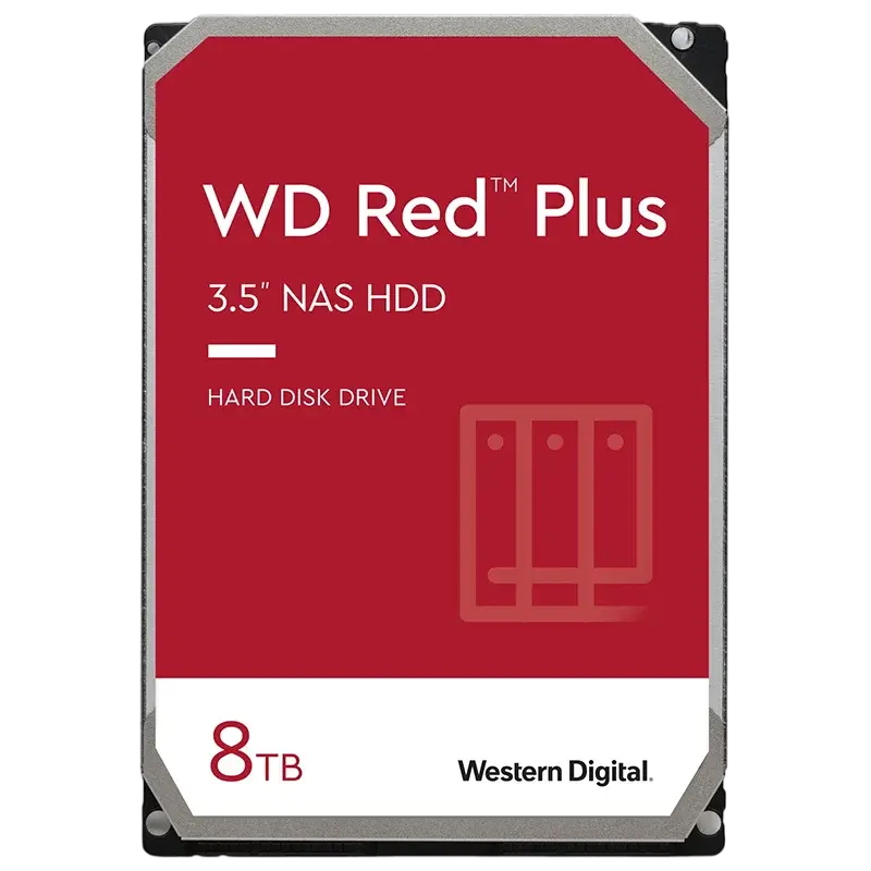Жесткий диск Western Digital WD Red Plus WD Red Plus™ 8 TБ