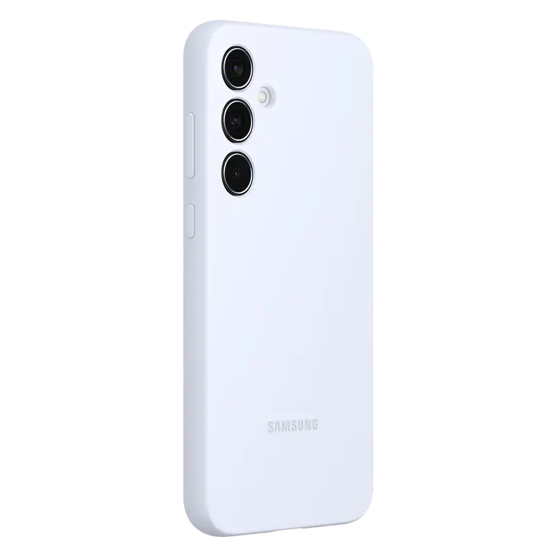 Чехол Samsung Galaxy A35 Silicone Cover Clear Голубой