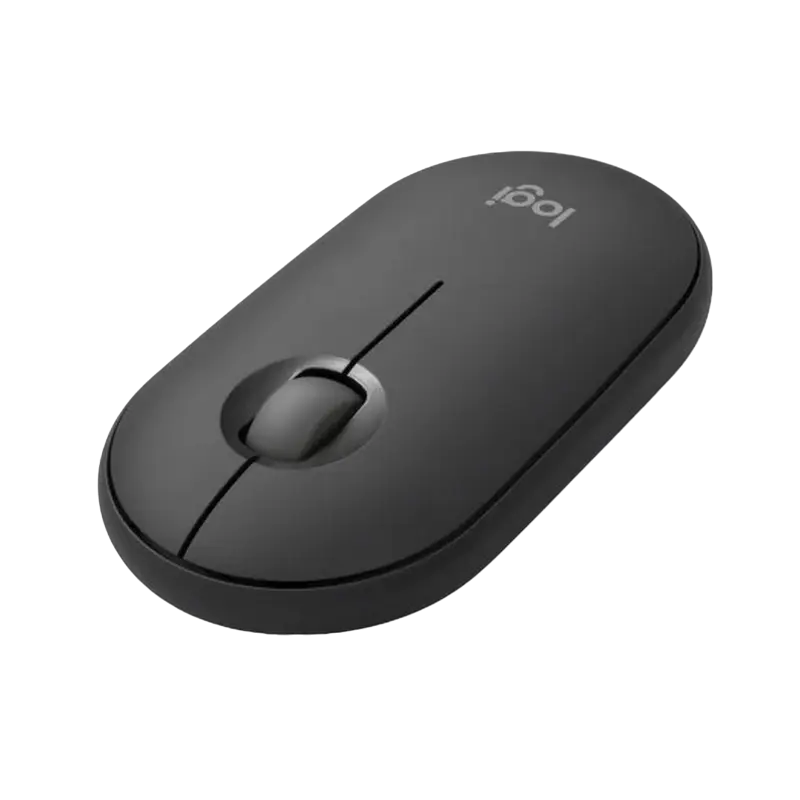 Беcпроводная мышь Logitech M350S Беспроводное Графитовый