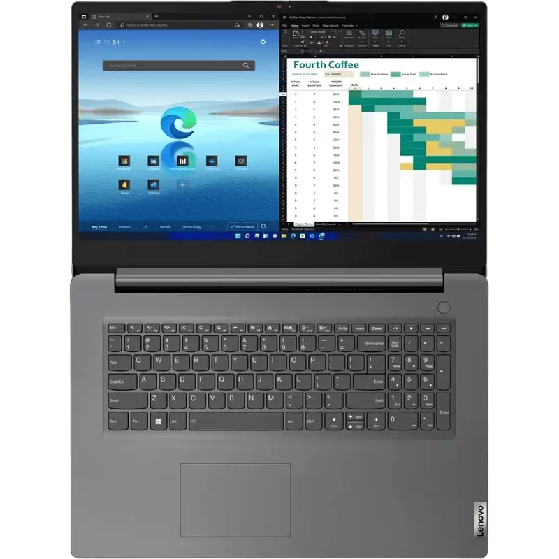 Ноутбук для бизнеса Lenovo V17 G4 IRU Iron Grey