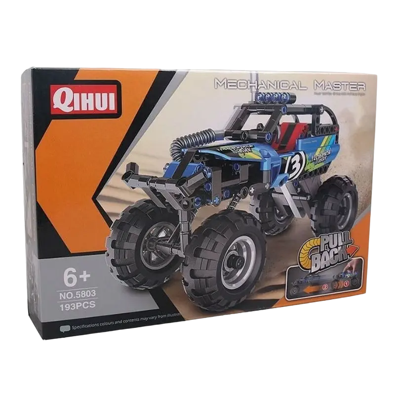 Конструктор iM.Master Pull Back Off-Road Vehicle Синий