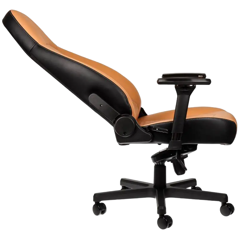 Игровое кресло Noblechairs Icon Натуральная кожа Коньячный/Черный