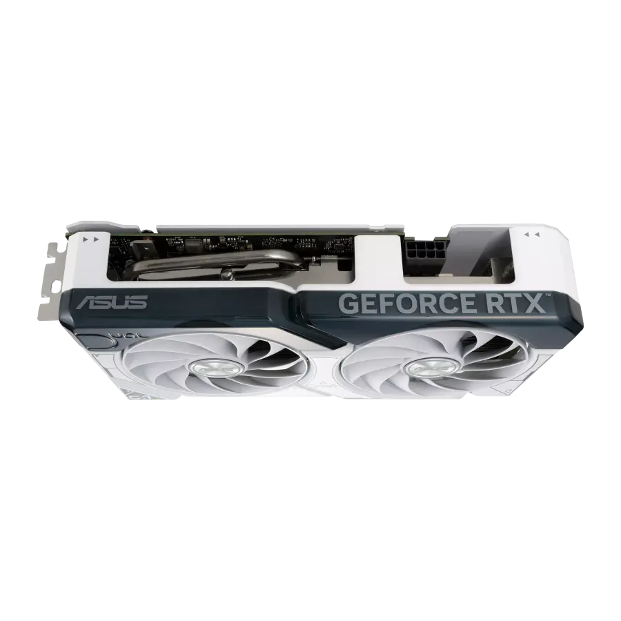 Placă video ASUS Dual GeForce RTX 4060 Ti White OC