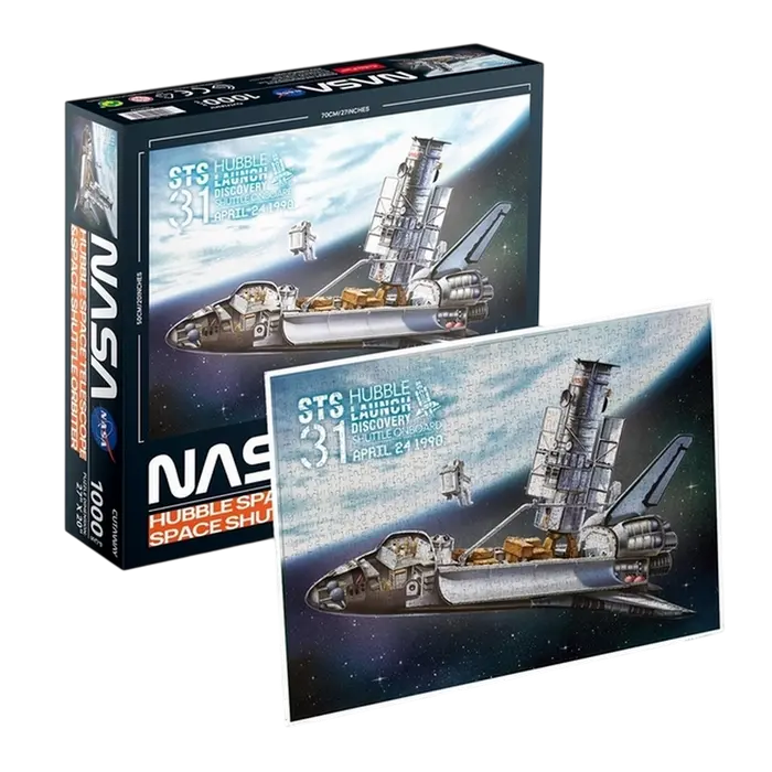 Пазл CubicFun HUBBLE SPACE TELESCOPE&SPACE SHUTTLE ORBITER Разноцветный
