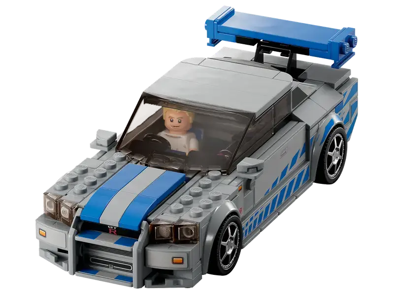 Конструктор LEGO 2 Fast 2 Furious Nissan Skyline GT-R (R34) Разноцветный