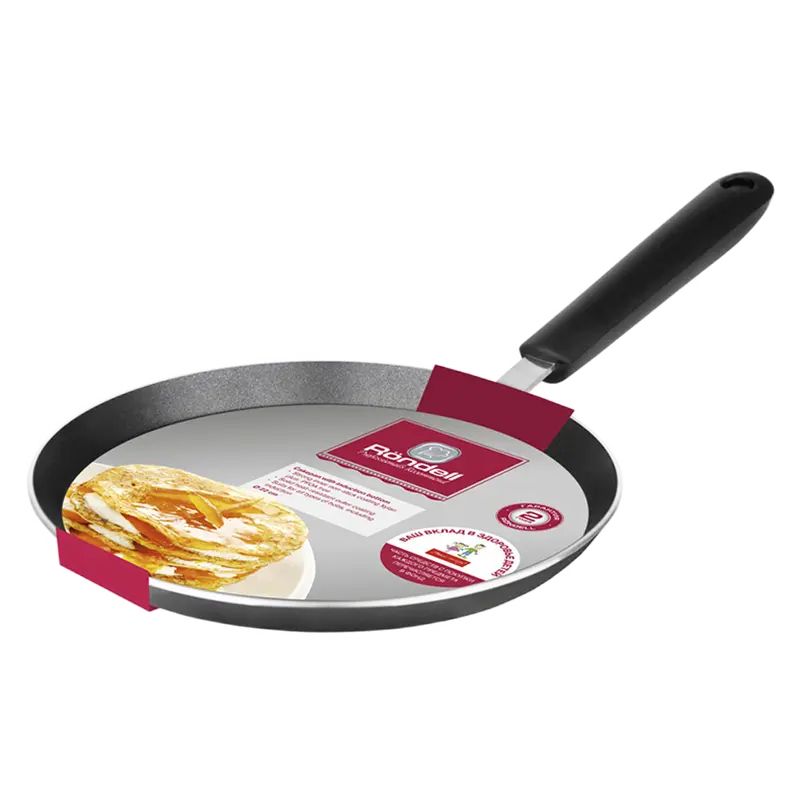 Блинная сковорода Rondell Pancake frypan Pancake frypan Чёрный