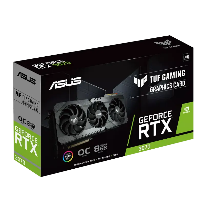 Видеокарта ASUS TUF Gaming GeForce RTX 3070 V2 OC