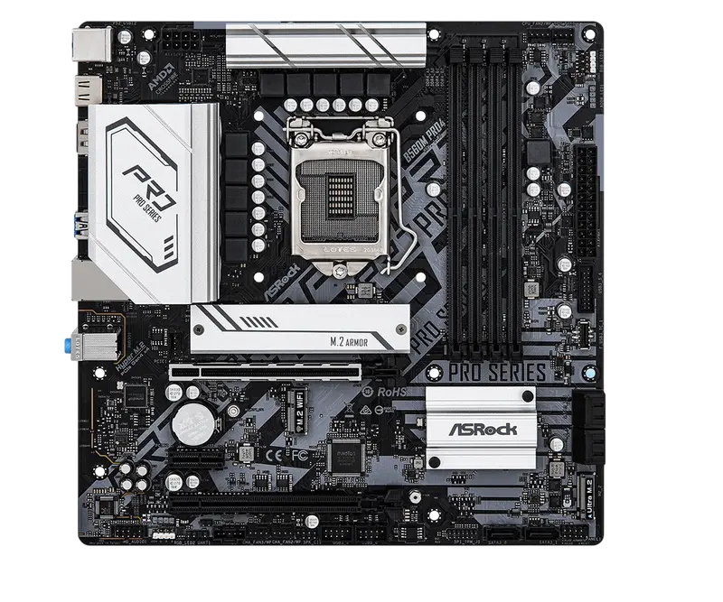 Материнская плата ASRock B560M PRO4 LGA1200 Micro-ATX
