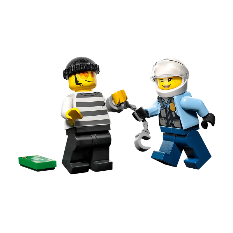 Конструктор LEGO Police Bike Car Chase Разноцветный