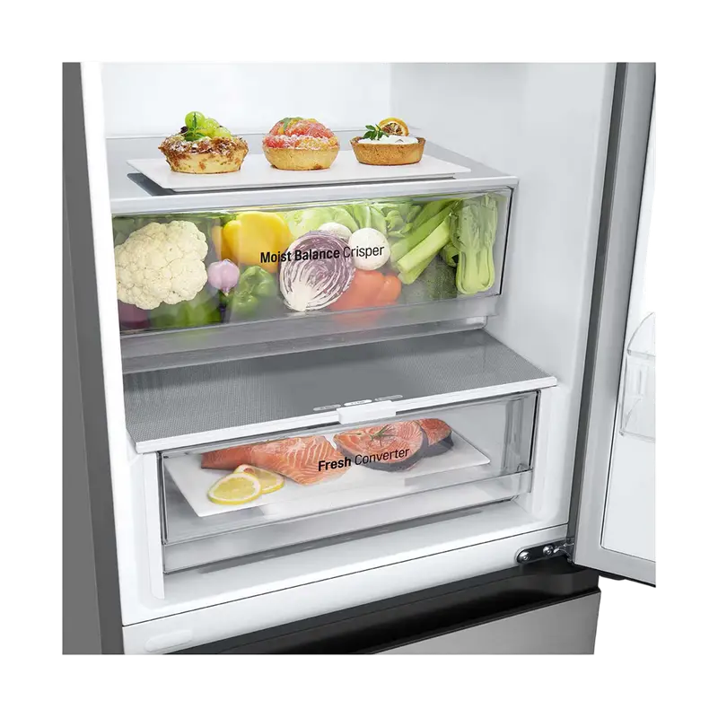 Холодильник LG GBV3210DPY Серебристый