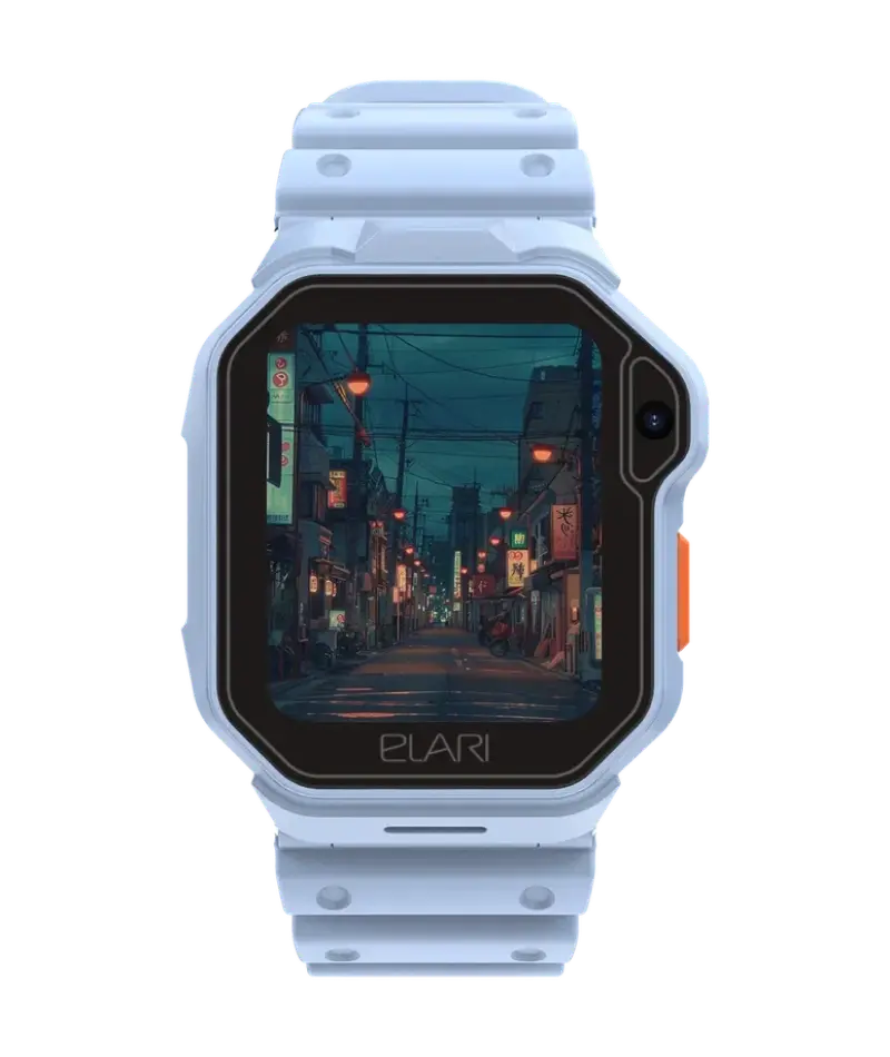 Ceas pentru copii Elari KidPhone Techno 4G Albastru