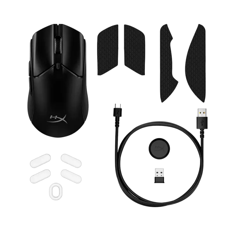 Gaming Mouse HyperX Pulsefire Haste 2 Wireless Fără fir Negru