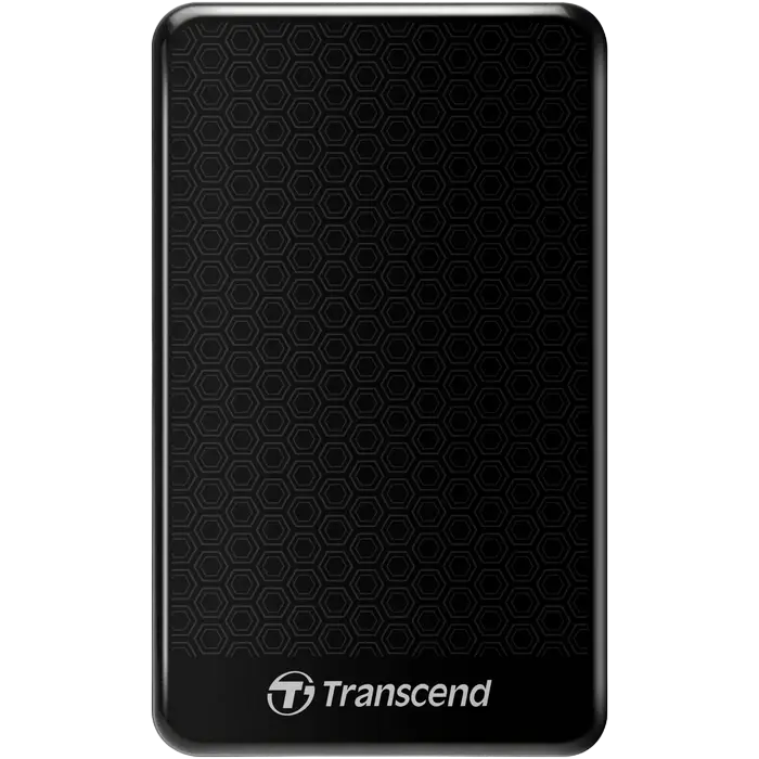 Внешний портативный жесткий диск Transcend StoreJet 25A3 1 ТБ Чёрный