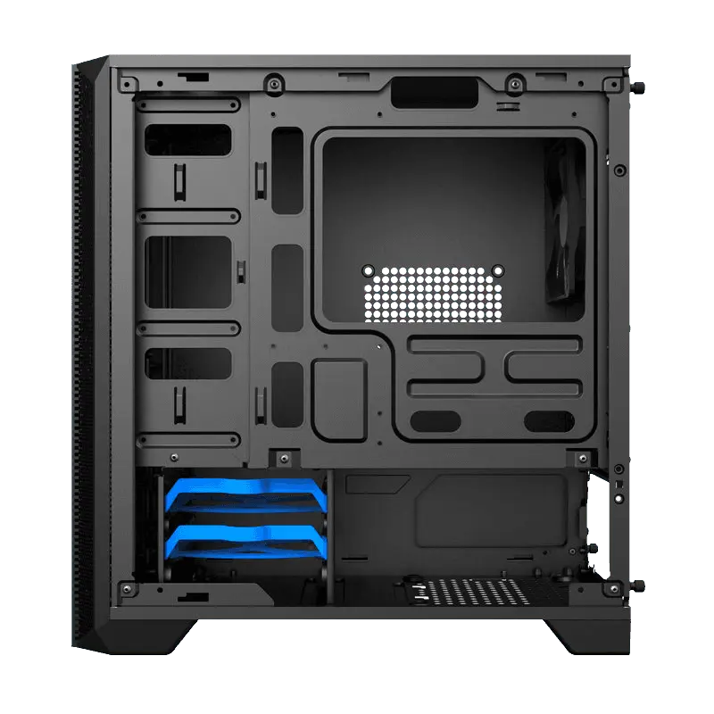 Carcasă PC Gamemax SILENT HILL Midi-Tower Negru