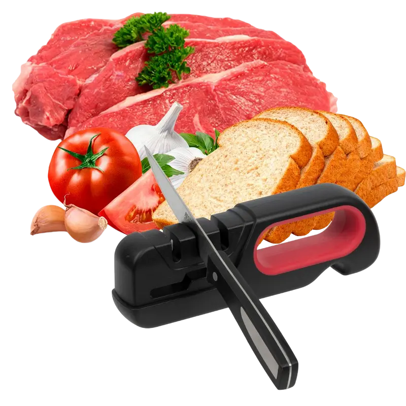 Ascutițor cuțite RESTO 95124 Negru