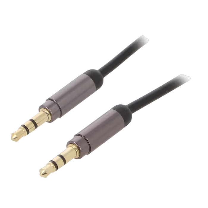 Аудио адаптер Cablexpert CCAP-444-0.75M Черный