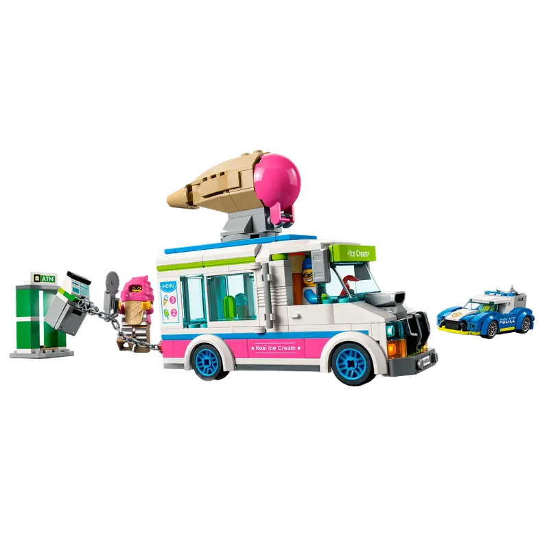 Конструктор LEGO Ice Cream Truck Police Chase Разноцветный