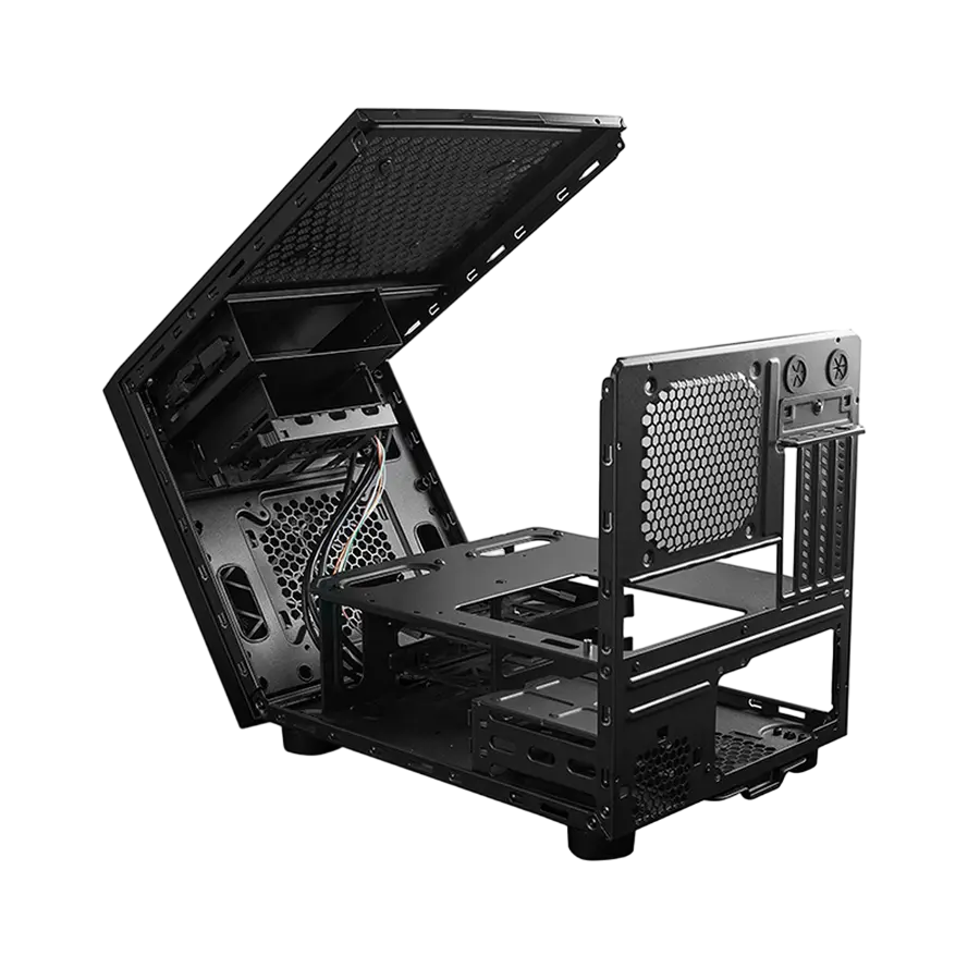 Компьютерный корпус Chieftec CI-02B-OP Mini-Tower Черный