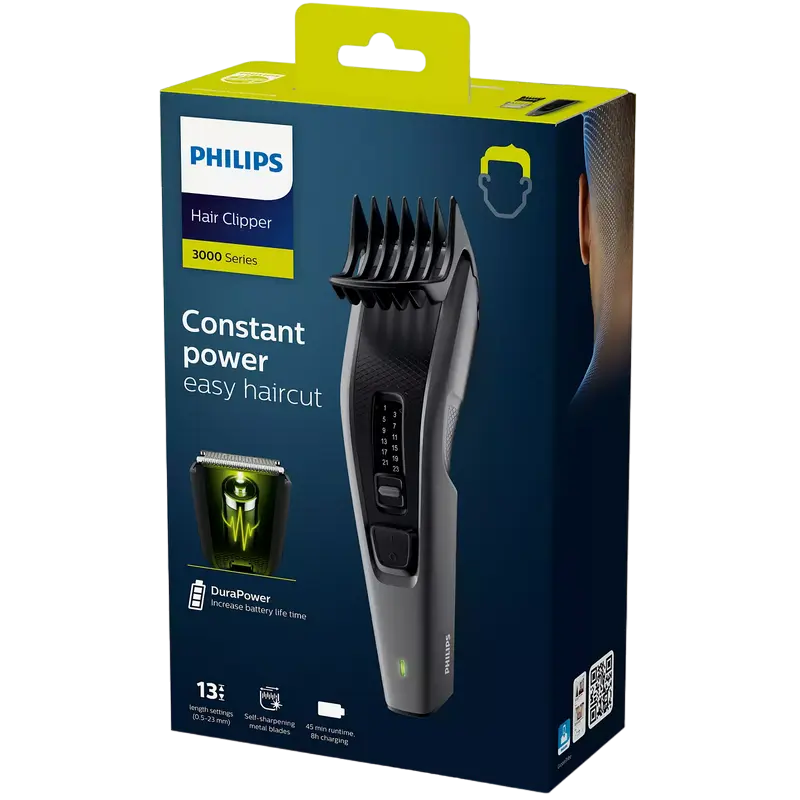 Aparat de tuns Philips HC3525/15 Negru