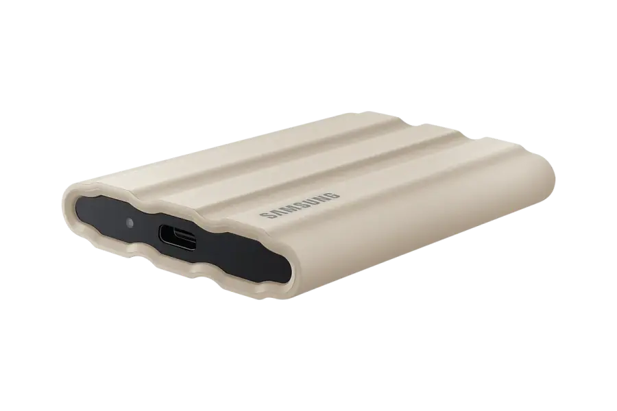 Внешний портативный SSD накопитель Samsung T7 Shield 2 ТБ Чёрный