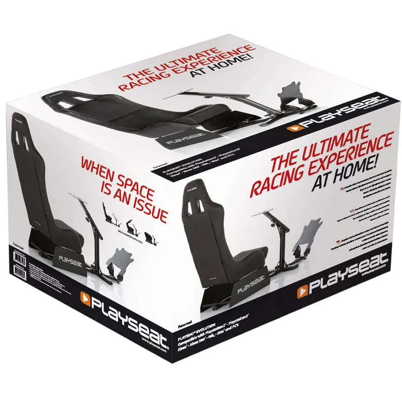 Scaun Gaming Playseat Evolution Piele de căprioară Negru