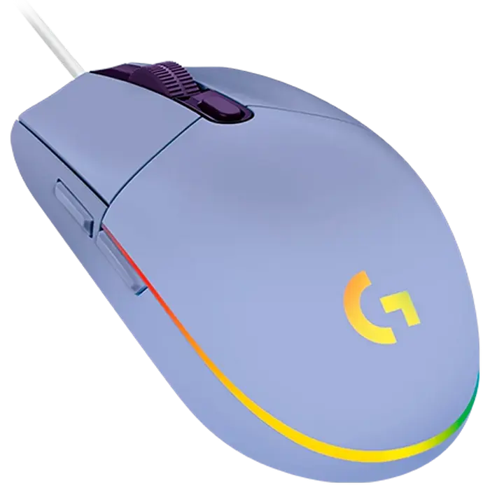 Игровая мышь Logitech G203 Lightsync Проводное Сиреневый