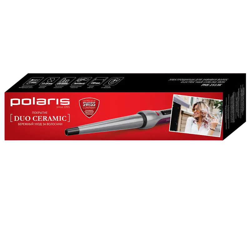 Ondulator de păr Polaris PHS 2513K Fucsie