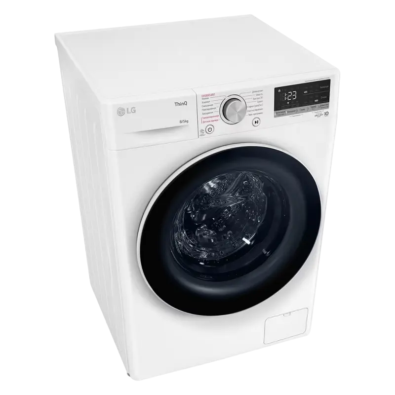 Mașină de spălat cu uscător LG F4V5TG0W Alb