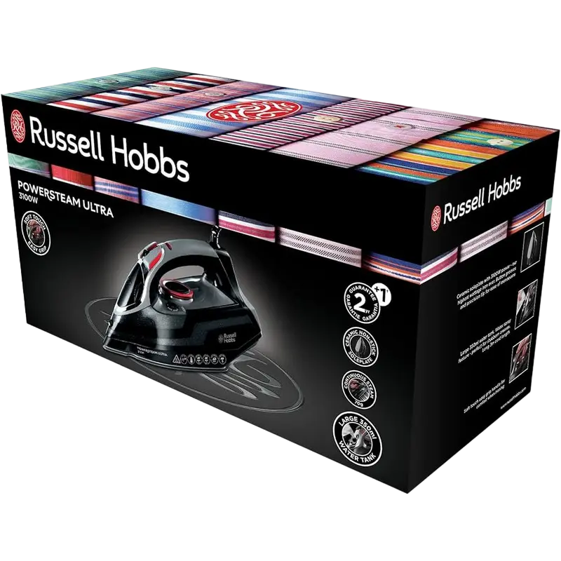 Утюг Russell Hobbs Power Steam Ultra Чёрный