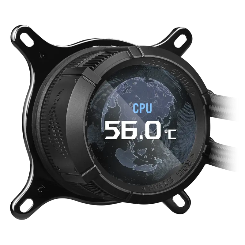 Кулер для процессора ASUS ROG Strix LC III 360 ARGB LCD 120 мм