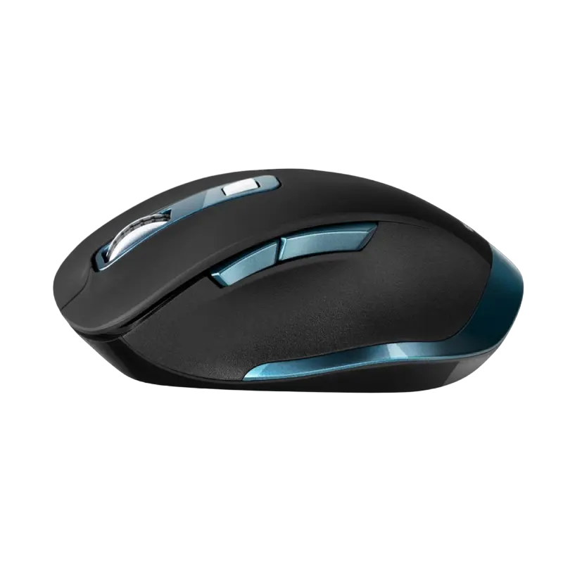 Mouse Wireless Canyon MW-14 Fără fir Negru/Albastru