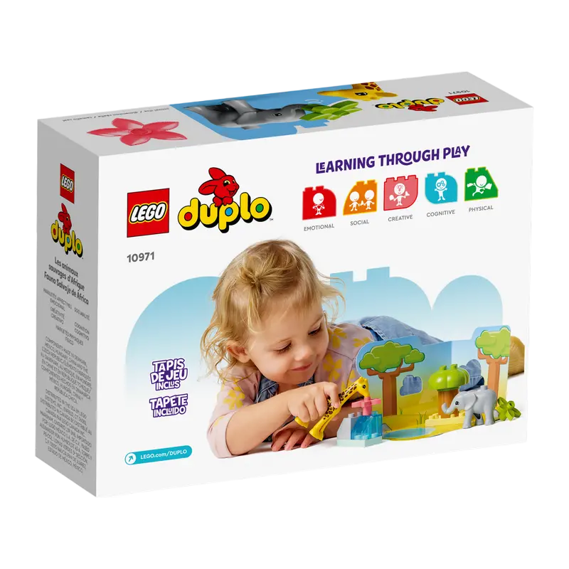 Конструктор LEGO Wild Animals of Africa Разноцветный