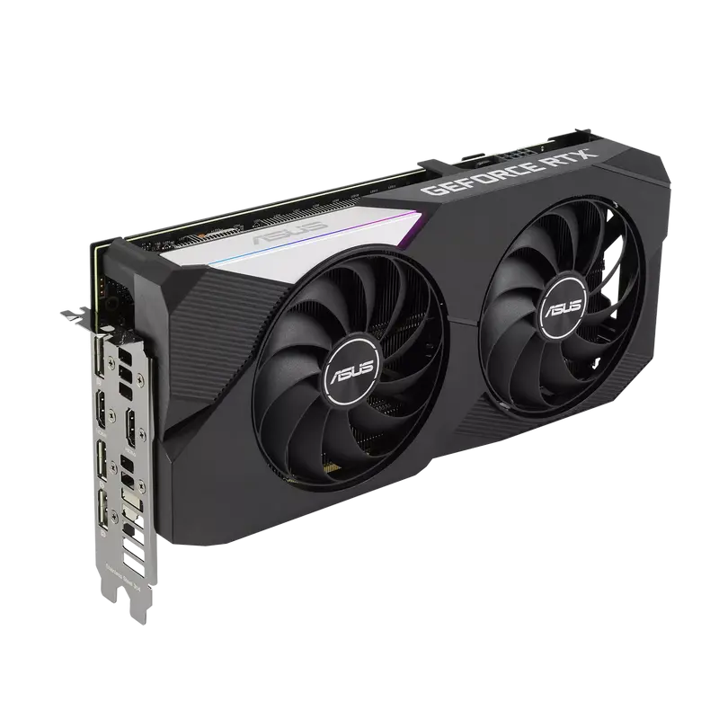 Placă video ASUS Dual GeForce RTX 3060 Ti V2 OC LHR