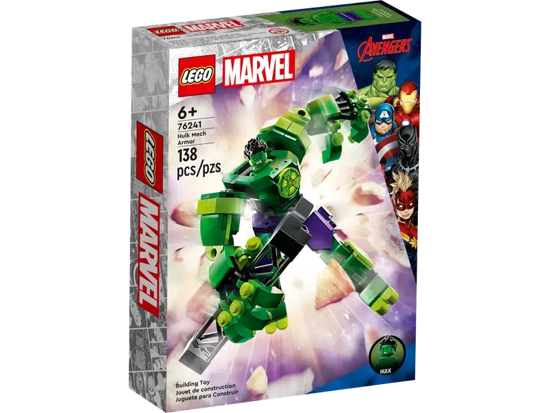 Constructor LEGO Hulk Mech Armor Multicolor