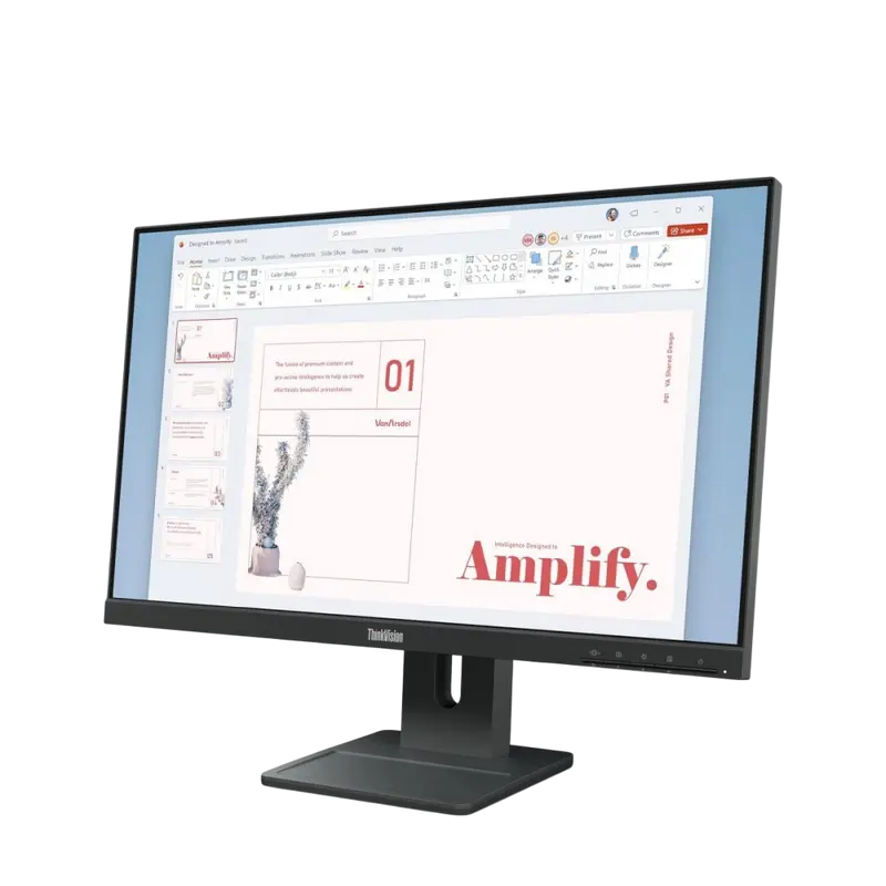 Монитор Lenovo ThinkVision E24-40 Чёрный